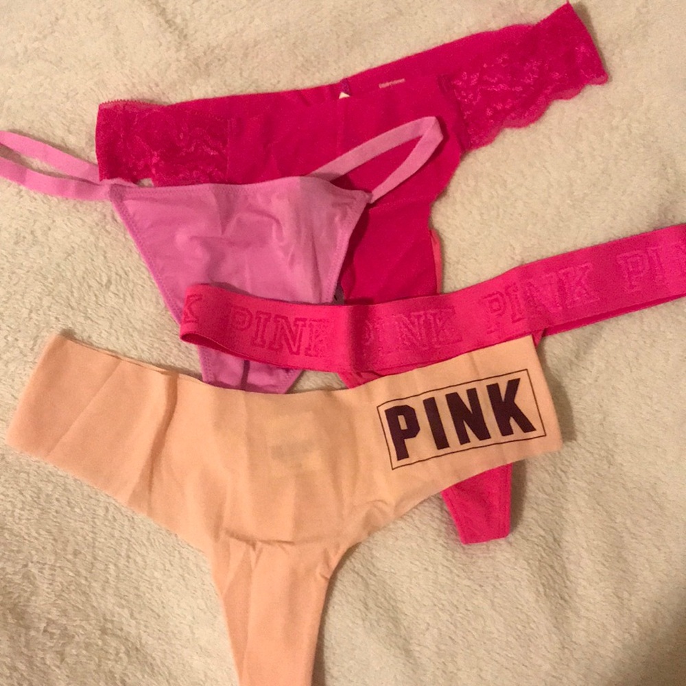 Victoria’s Secret pink thong